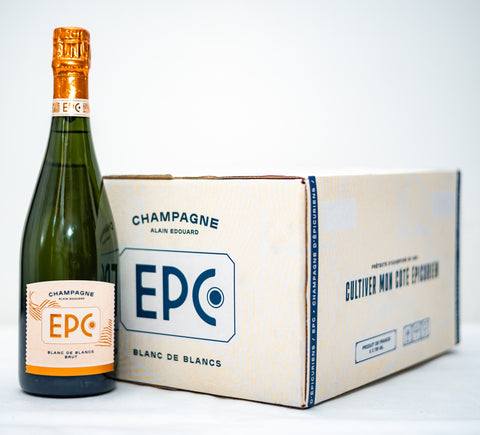 Caisse de Champagne EPC Blanc de blancs 6x75cl