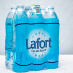 Pack d'eau de source LAFORT : 6 x 1.5L