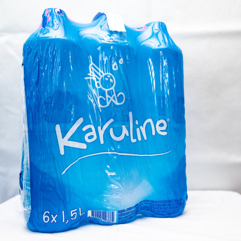 Pack d'eau KARULINE : 6 x 1.5L