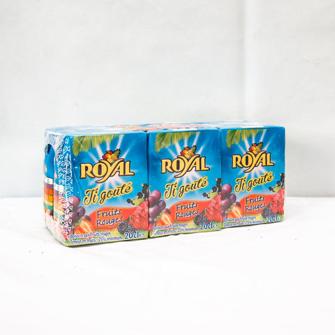 Pack ROYAL Fruit Rouge Ti Gouté 6x20cl